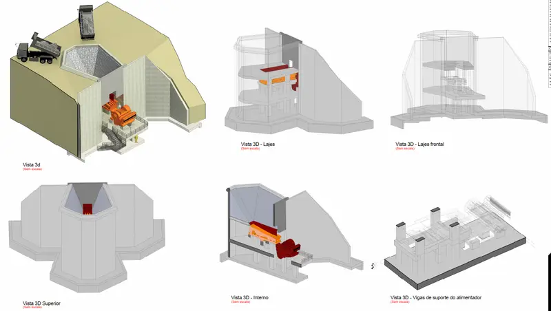 Alternativas de geometria estudadas