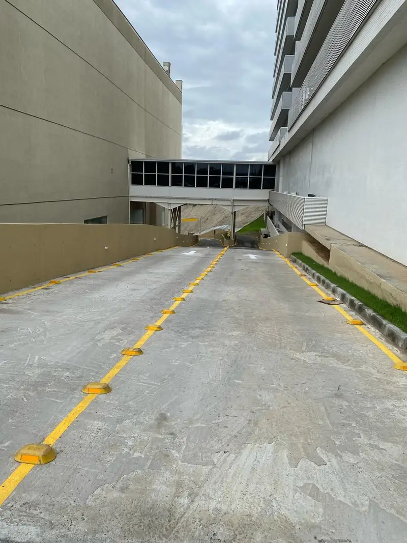 Nova pista de acesso concluída